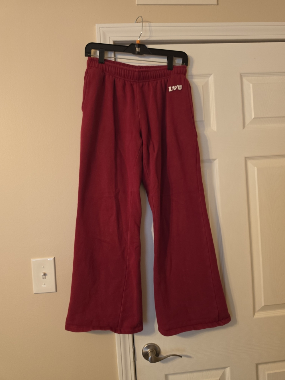 PINK Victoria's Secret Wide-Leg Sweatpants - S